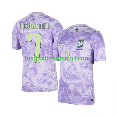 Fußballtrikots Südkorea Son Heung-min 7 World Cup 2026 Kurzarm Auswärts-trikot kaufen